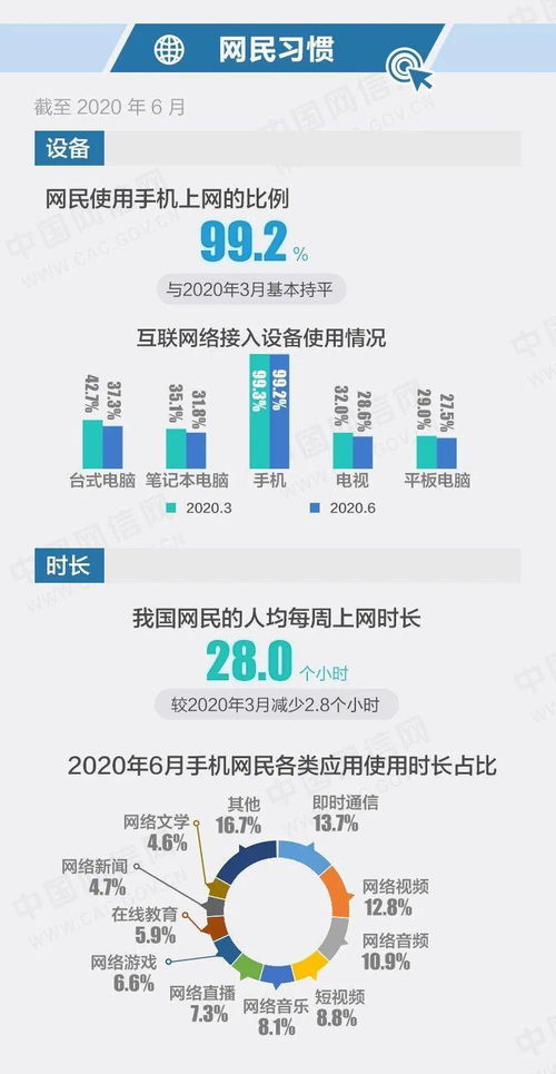 一图读懂第46次 中国互联网络发展状况统计报告